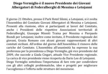 Nuovo Presidente dei Giovani Albergatori